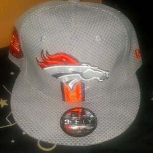 Grey Denver Broncos Hat NEW ERA
